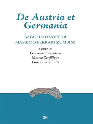 cover image of De Austria et Germania